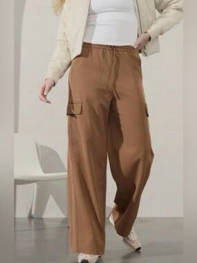 Athleta Promenade Cargo Pants – Brown – XS